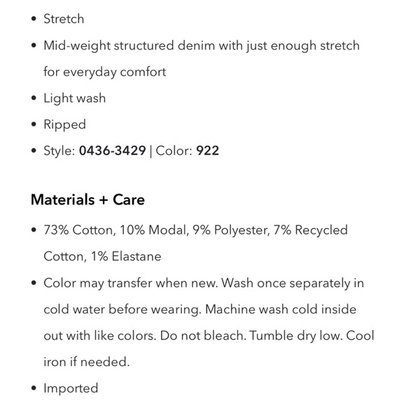 **LAST PAIR!** AE stretch ripped denim mom overall (size 6) - Picture 5 of 7